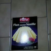 Préparation pour flan saveur vanille