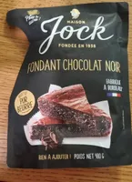 Préparation pour fondant au chocolat noir