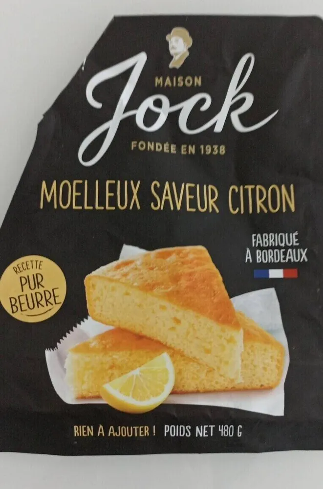 Gâteau saveur citron