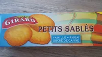 Petits Sablés - Vanille Rhum