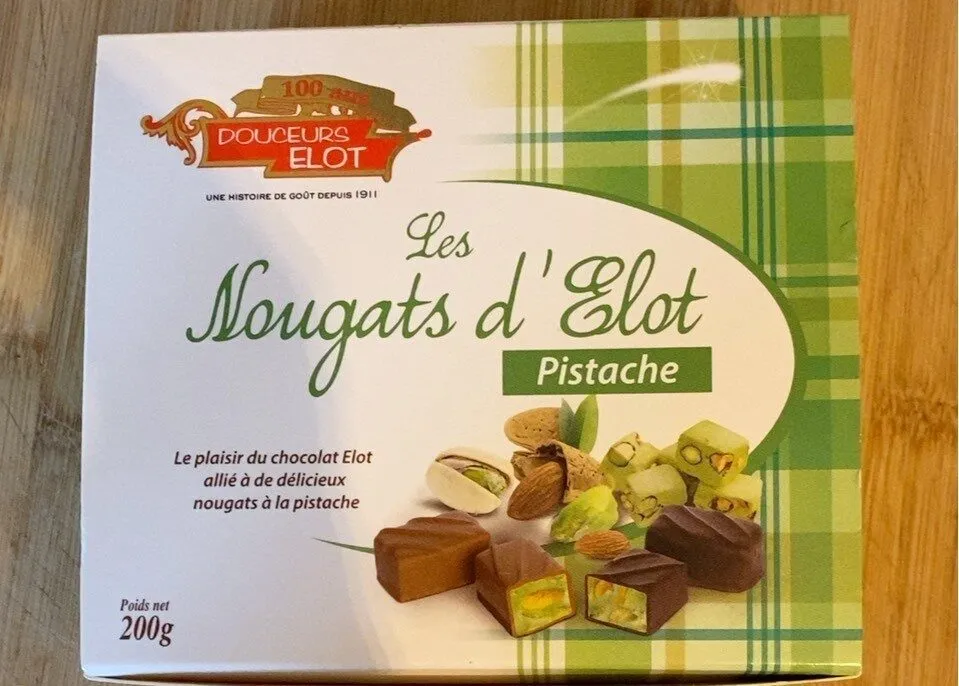 Les nougats d’Elot pistache