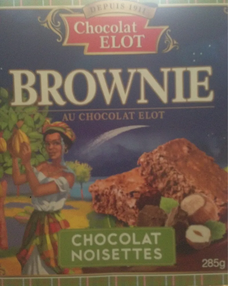 Brownie chocolat noisettes