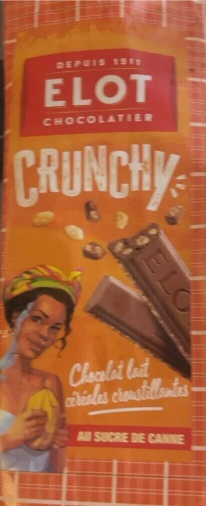 Chocolat lait céréales croustillantes