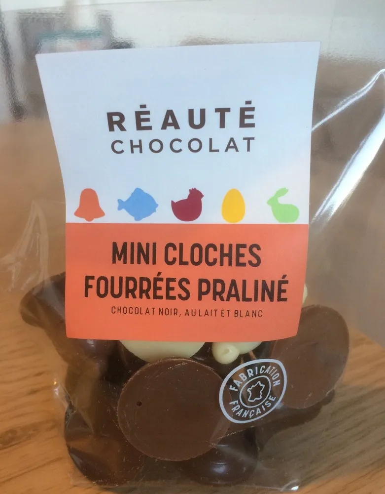 Mini cloches fourrées praliné