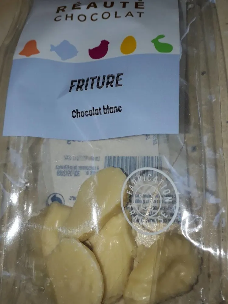 Friture chocolat blanc