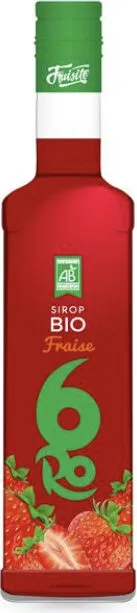 Sirop de fraise bio