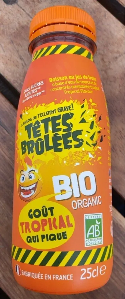 Têtes Brulées bio Tropical