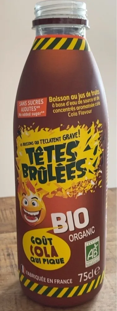Tetes brulees gout cola