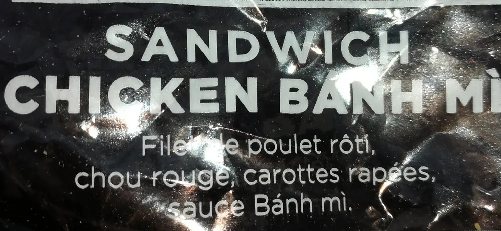 Sandwich chicken bánh mì