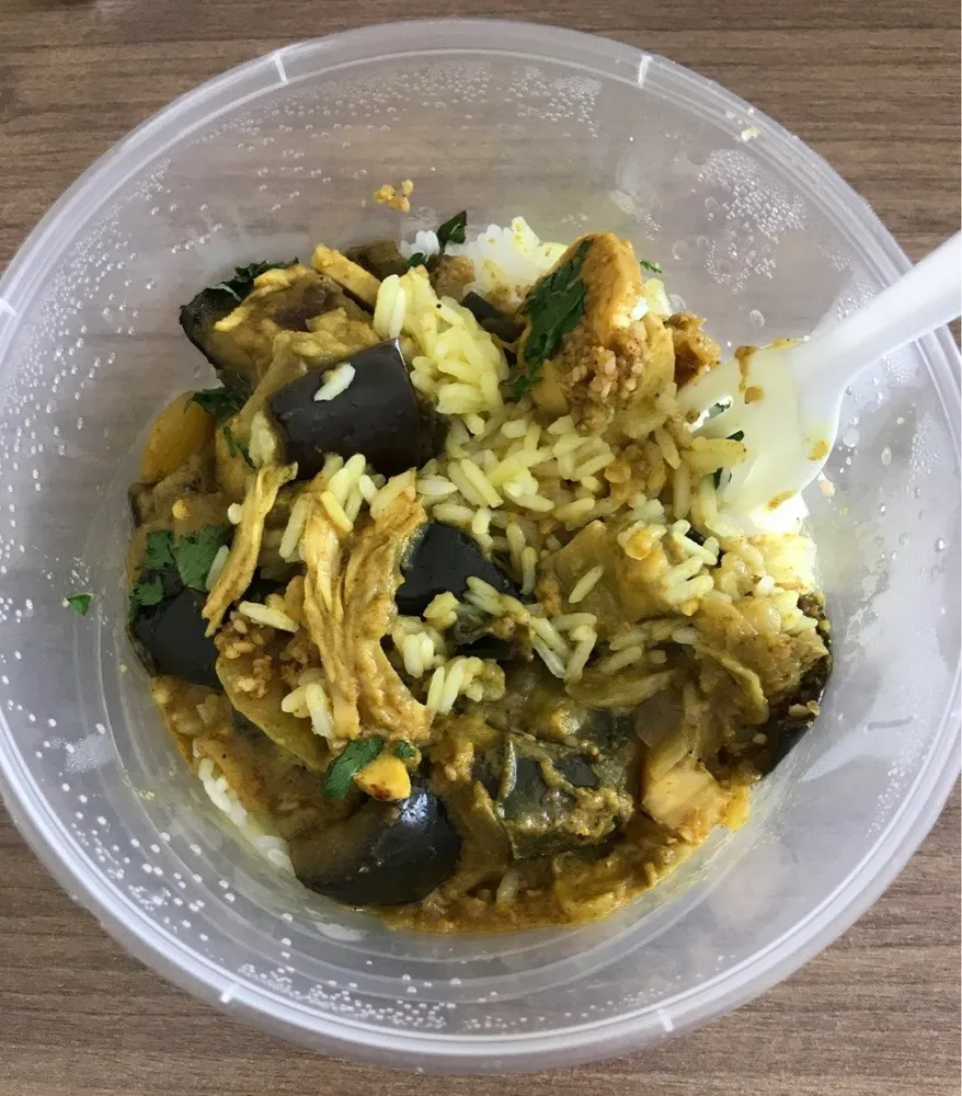 Poulet thai au curry