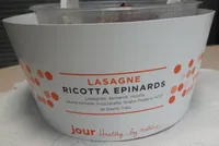 Lasagne ricotta épinards