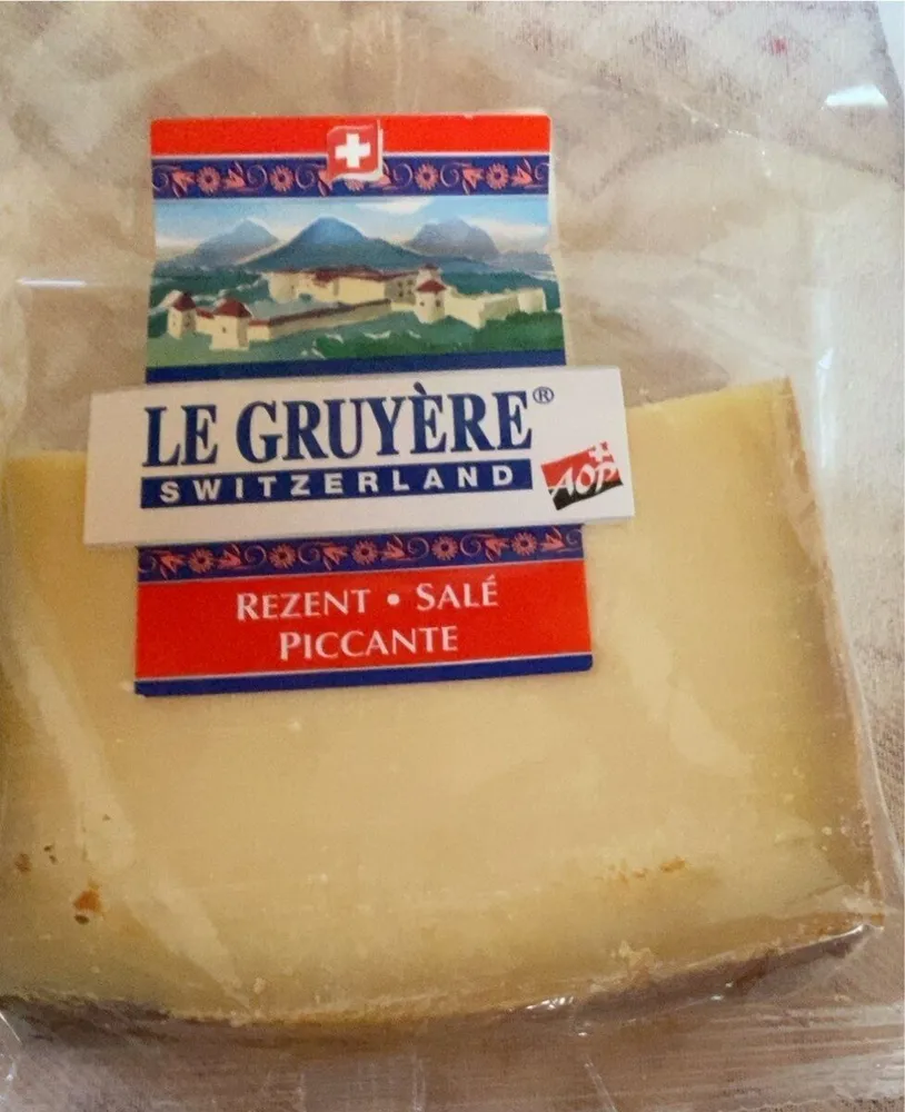 Le gruyere AOP salé
