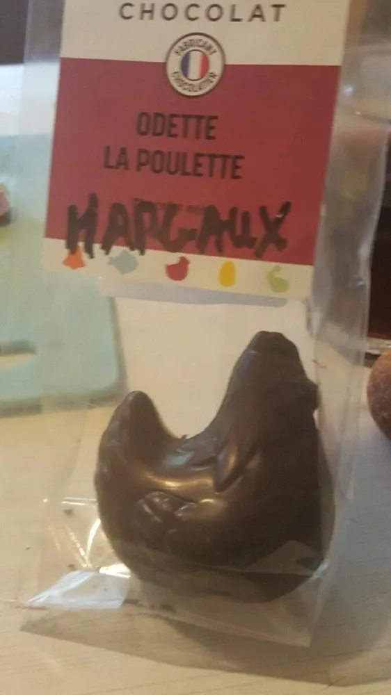Odette la poulette chocolat noir