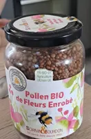 Pollen bio de fleurs enrobé