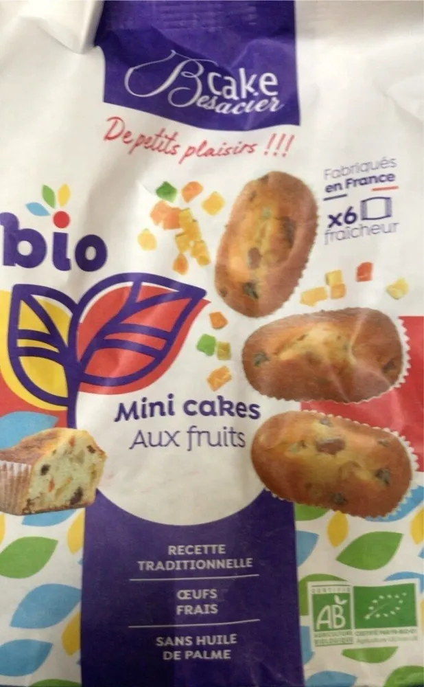 Mini cakes aux fruits