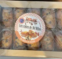 Cakes aux pépites de chocolat