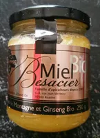 miel de montagne et ginseng bio