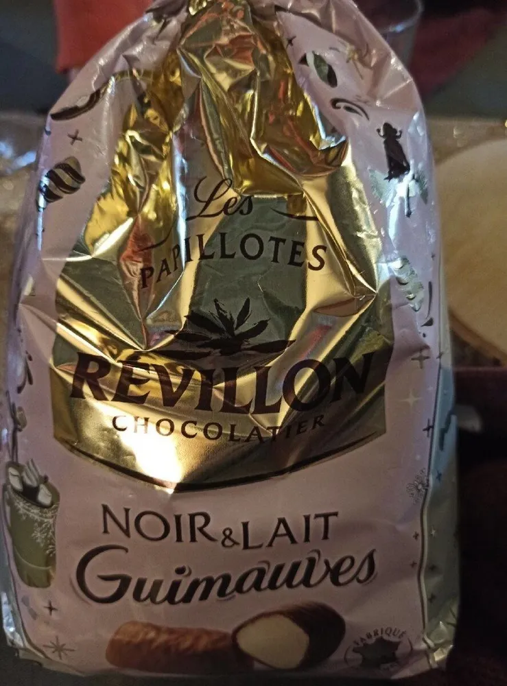 Papillotes Guimauves Noir et Lait