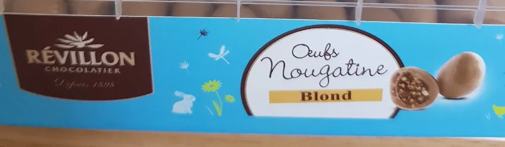 Oeufs nougatine blond