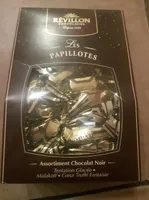 Assortiment chocolat noir papillotes