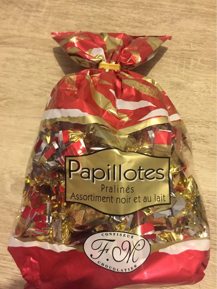 Papillotes pralinés
