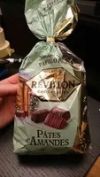 Les papillottes Pâtes d'Amandes