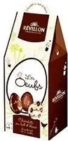 Les Oeufs en chocolat blanc et au lait 2 recettes REVILLON