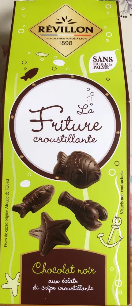 La Friture croustillante chocolat noir
