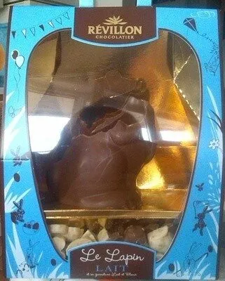 Le lapin lait et sa garniture lait et blanc