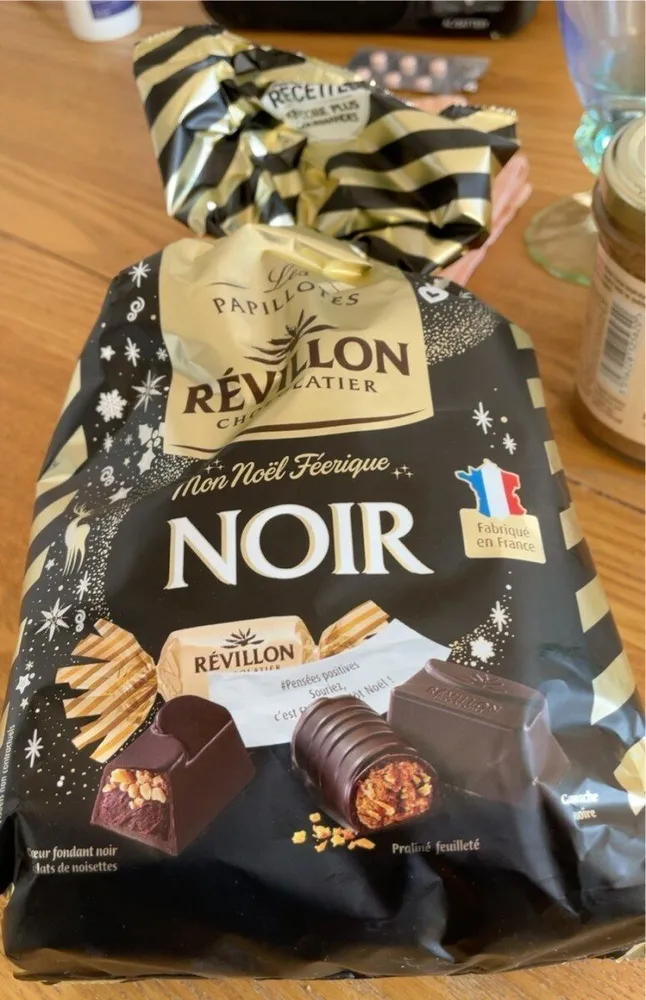 Les papillotes Féeriques noir 70%