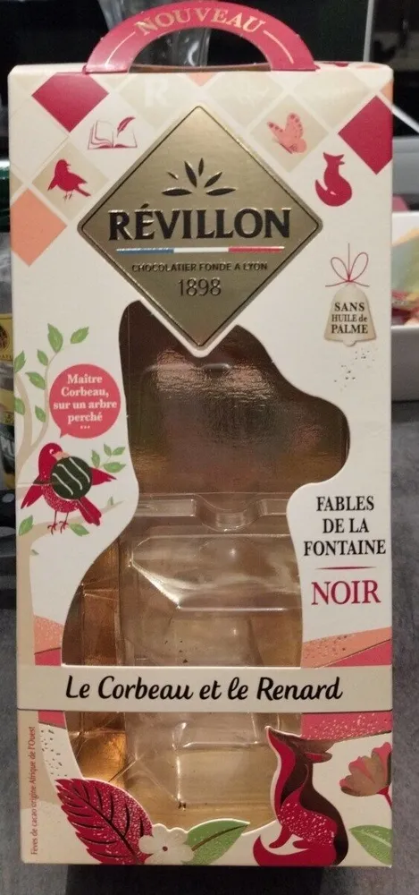 Chocolat le corbeau et le renard