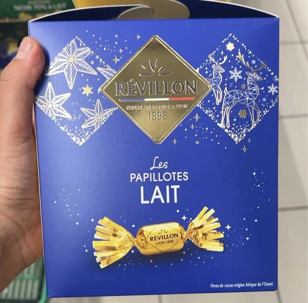 Les papillotes lait