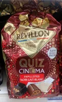 QUIZ CINEMA PAPILLOTES NOIR-LAIT-BLANC