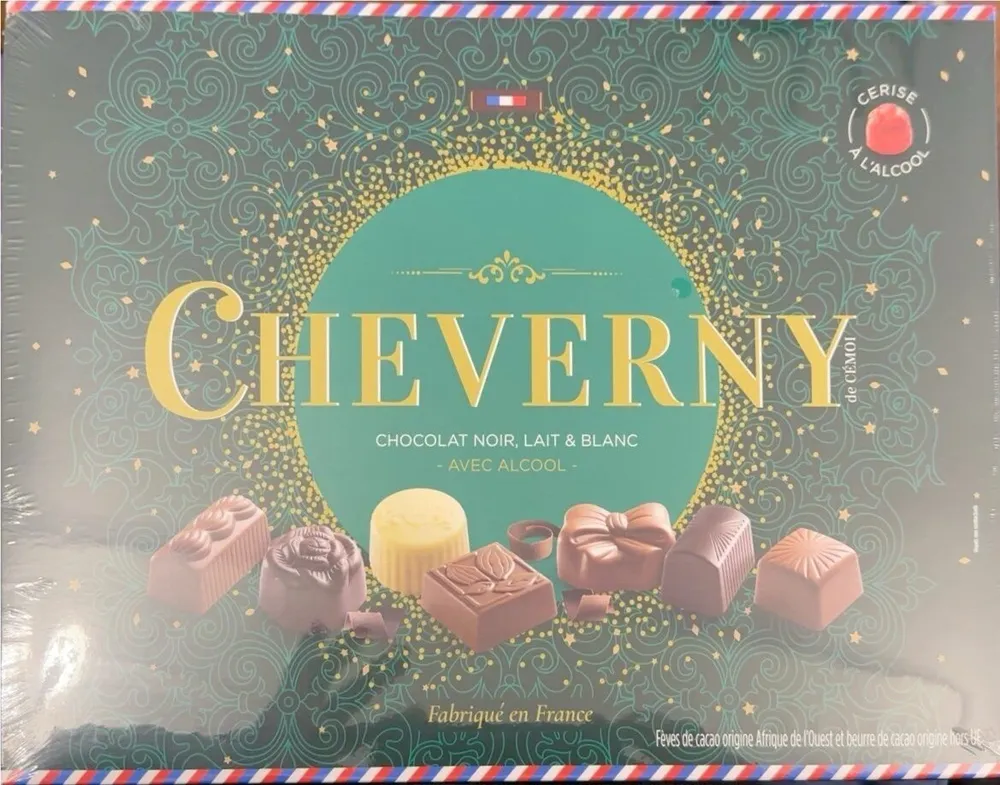CHOCOLAT NOIR, LAIT & BLANC - AVEC ALCOOL -
