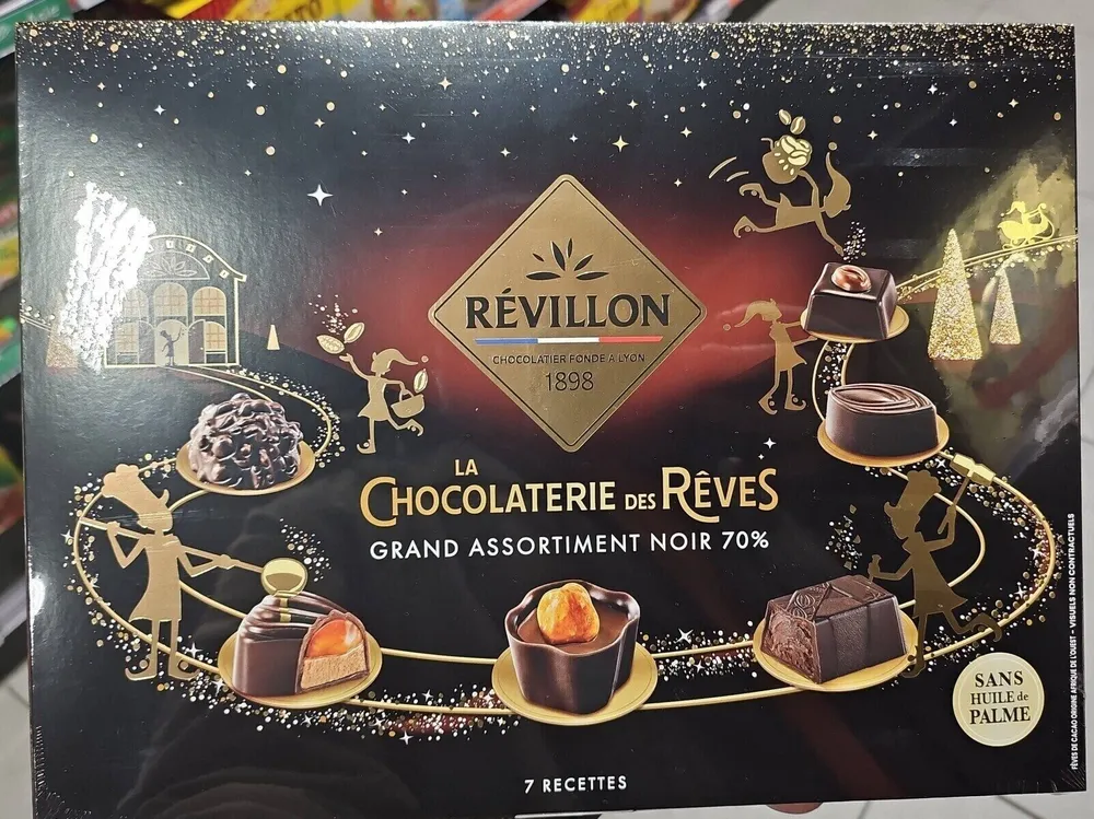 La chocolaterie des rêves, Grand assortiment noir 70%