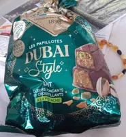 LES PAPILLOTES DUBAI Style LAIT CŒURS FONDANTS ET CROUSTILLANTS À LA PISTACHE