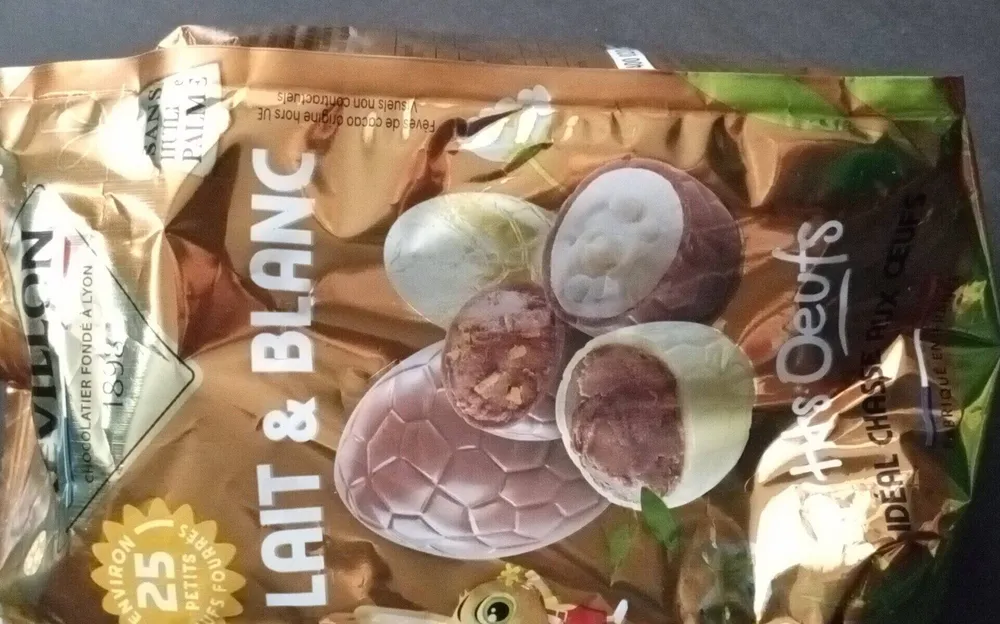 P'tits oeufs Lait et Blanc