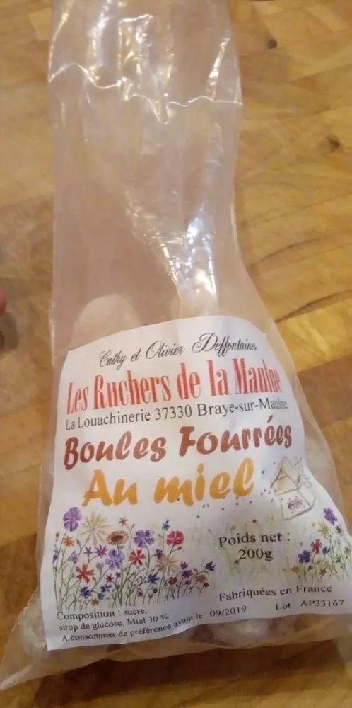 Bonbons Fourrés Au Miel
