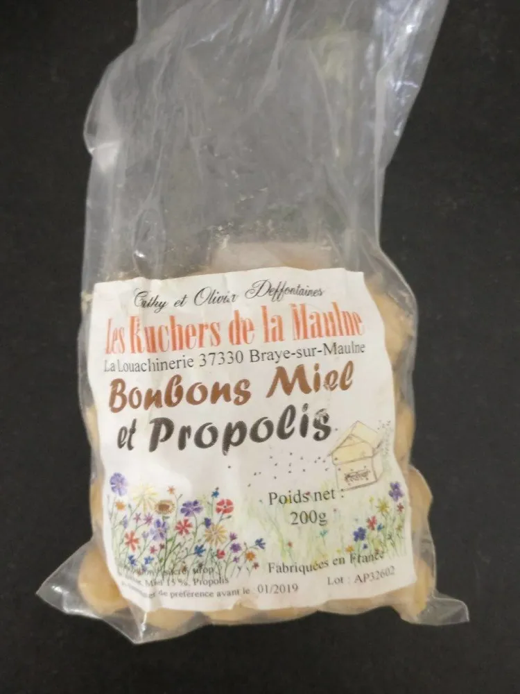 Bonbons à la propolis