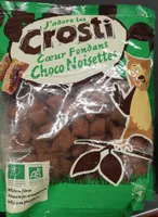 Crosti cœur fondant choco noisettes