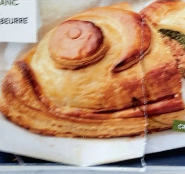 Saumon en croute épinards