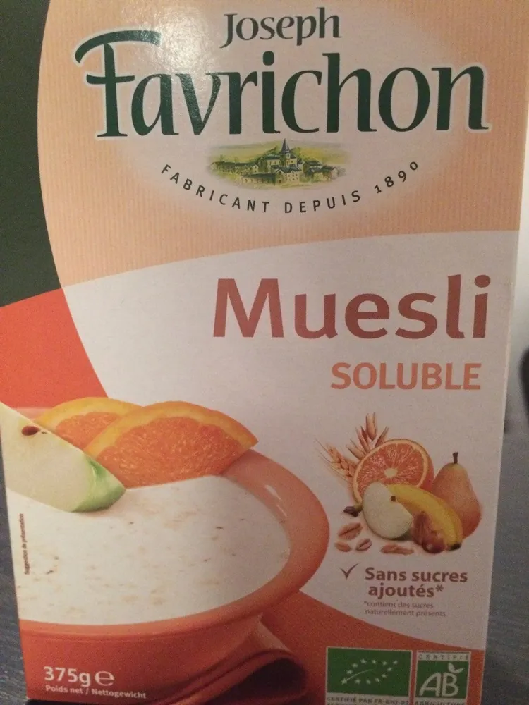 375G Muesli Soluble