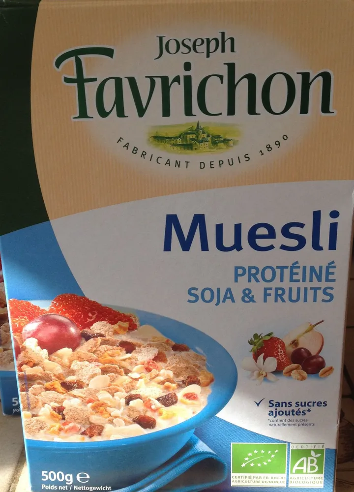 Muesli Protéiné Soja et Fruits