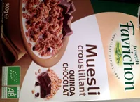 Muesli croustillant quinoa chocolat