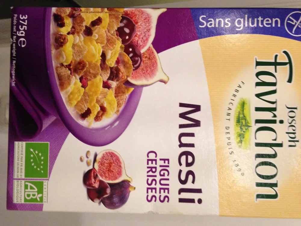 Muesli Figues Cerises
