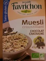Muesli croustillant Chocolat Châtaigne