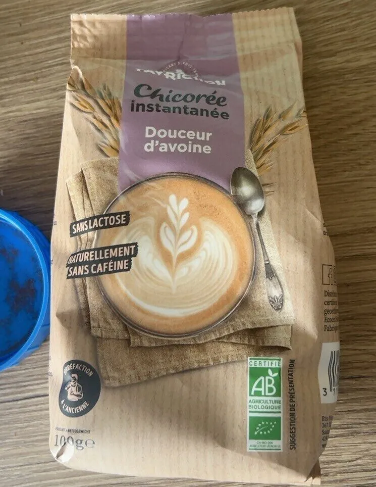 Chicorée instantanée Douceur d'avoine