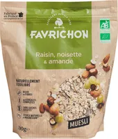 Raisin, noisette & amande