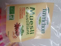 Muesli croustillant Badiane Coriandre Gingembre