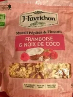 Framboise & noix de coco